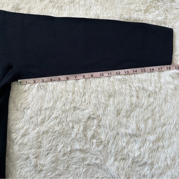 J. Crew Factory Blazer Schoolboy Sweater Single Button Front Cotton Black 3X NWT - Picture 13 of 13